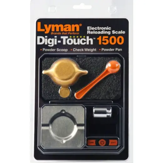 Digi-Touch 1500 Eletronic Scale Kompaktní digitální váha vybavena snadným tlačítkovým ovládáním LED displeje. Kapacita 1500 grainů. Nabíjí se standardními nabíječkami mobilních telefonů.